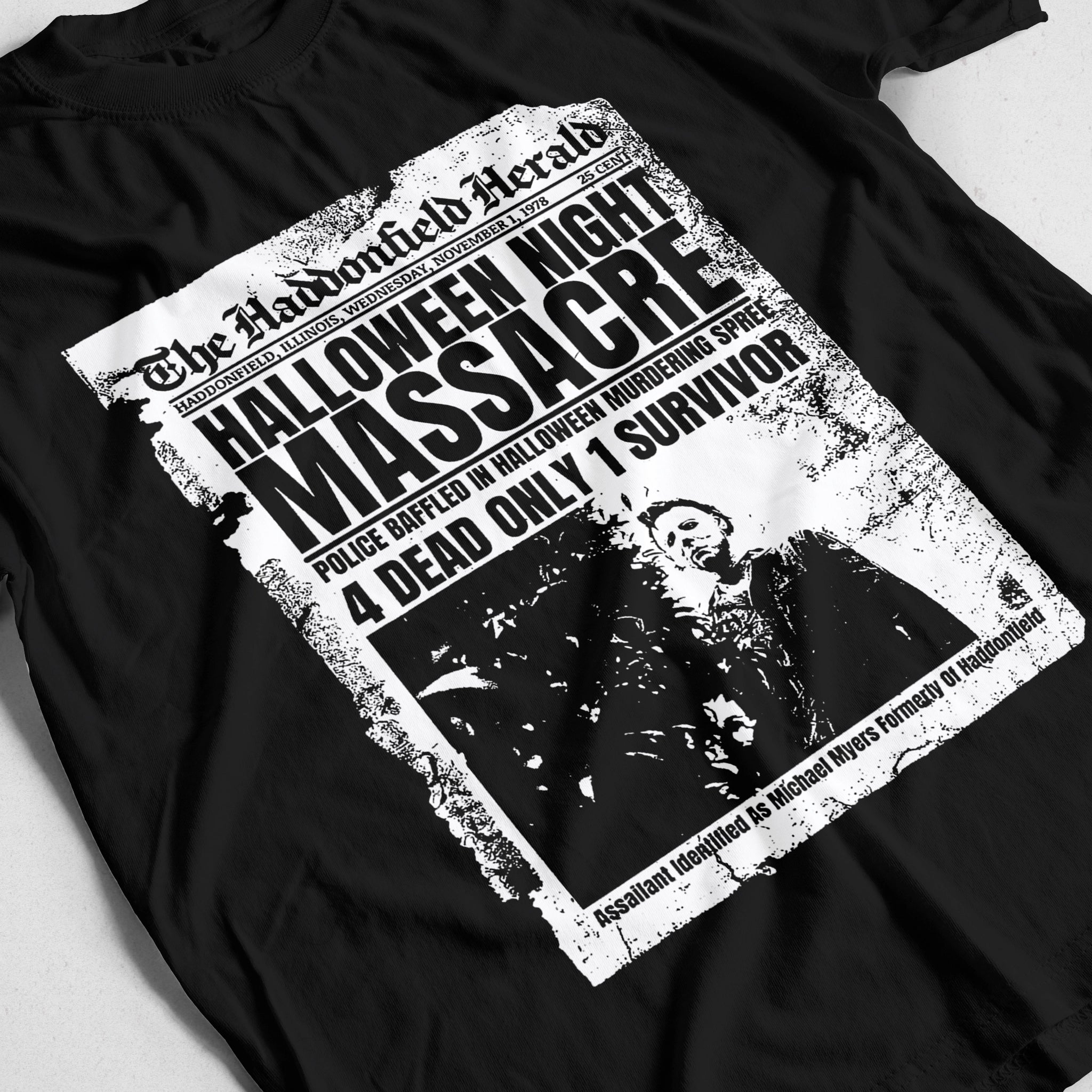 Camiseta Unisex Halloween Night Massacre