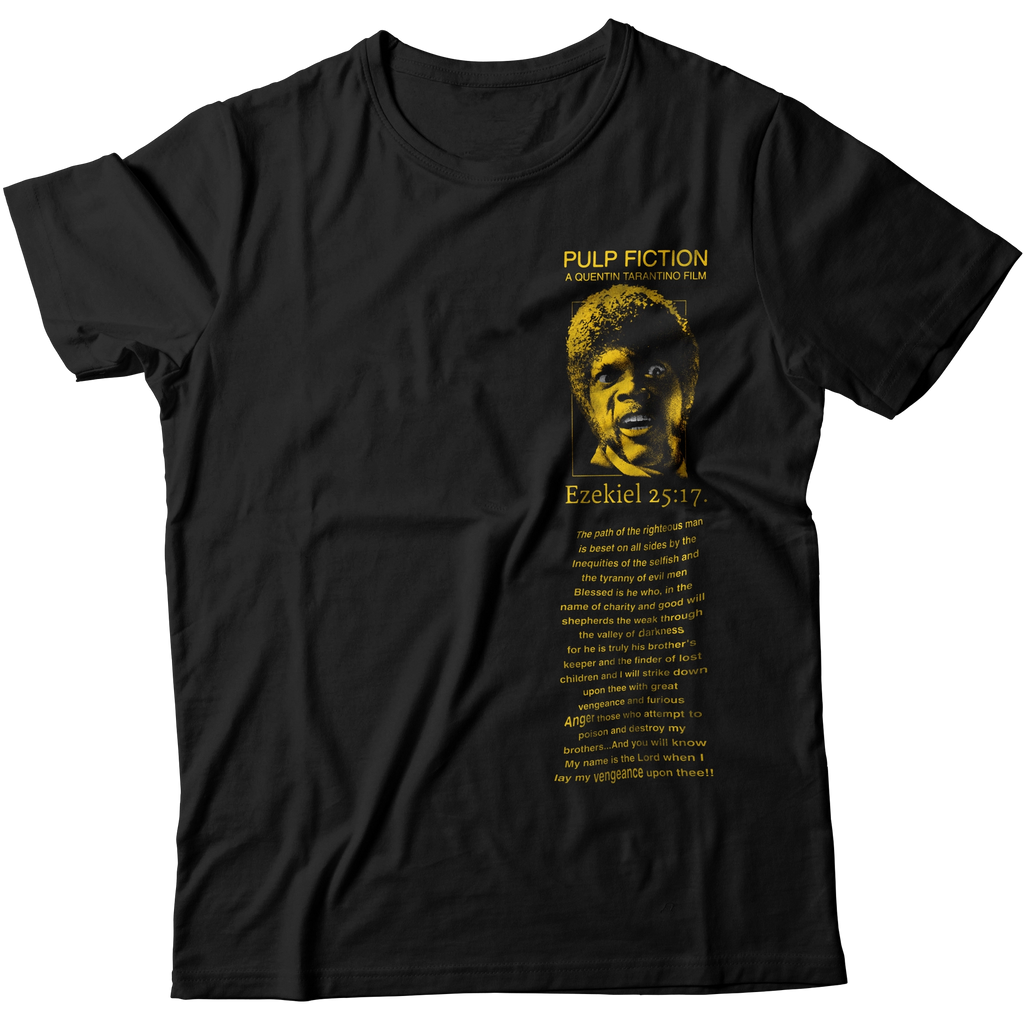 Camiseta Unisex Pulp Fiction Ezekiel 25:17: