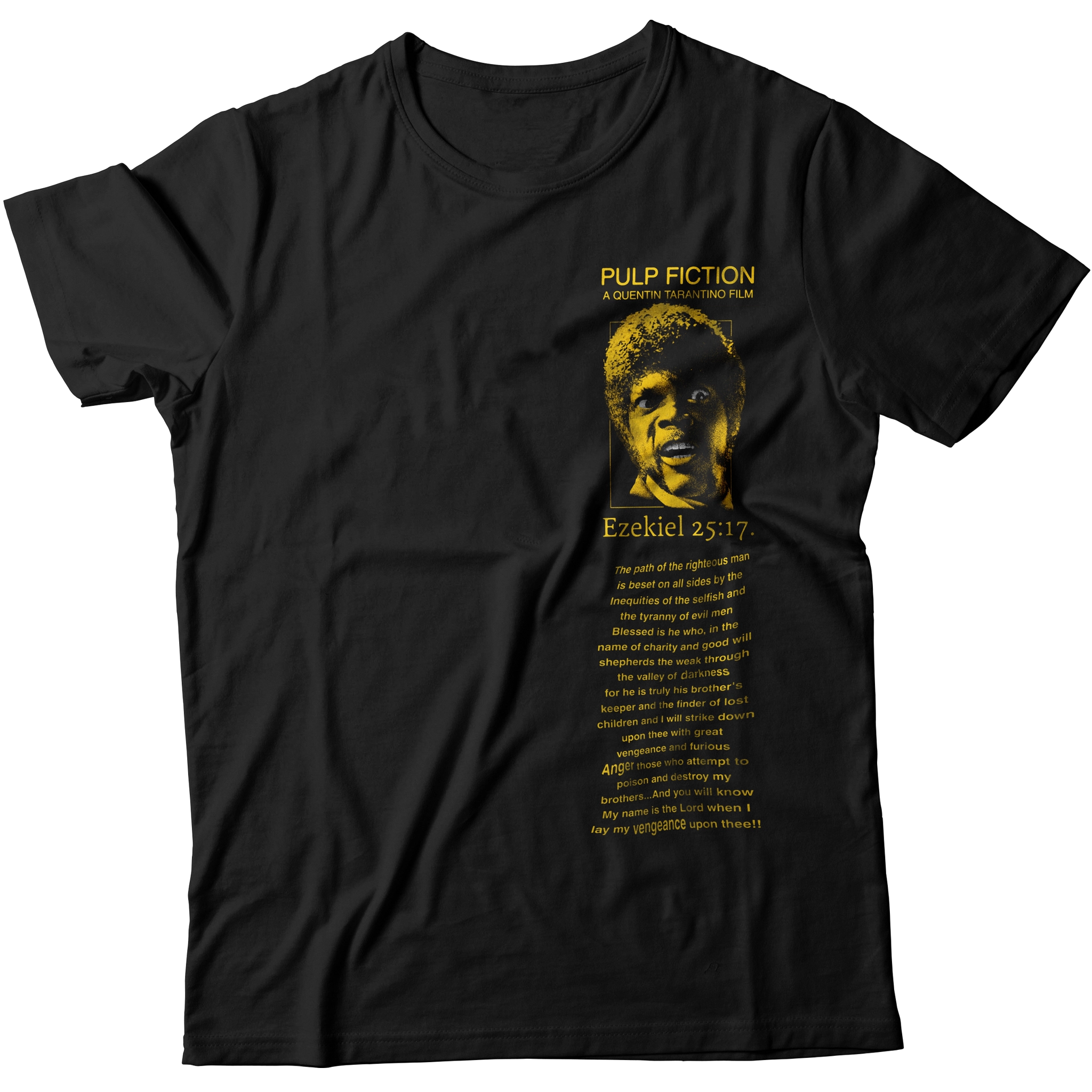 Camiseta Unisex Pulp Fiction Ezekiel 25:17: