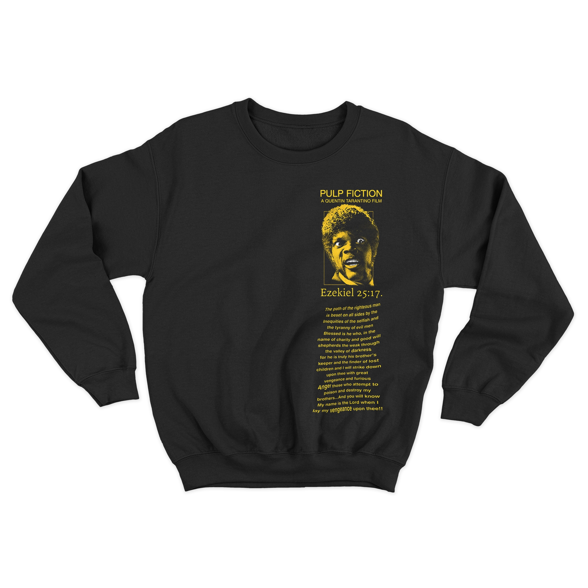Sudadera Unisex Pulp Fiction Ezekiel 25:17: