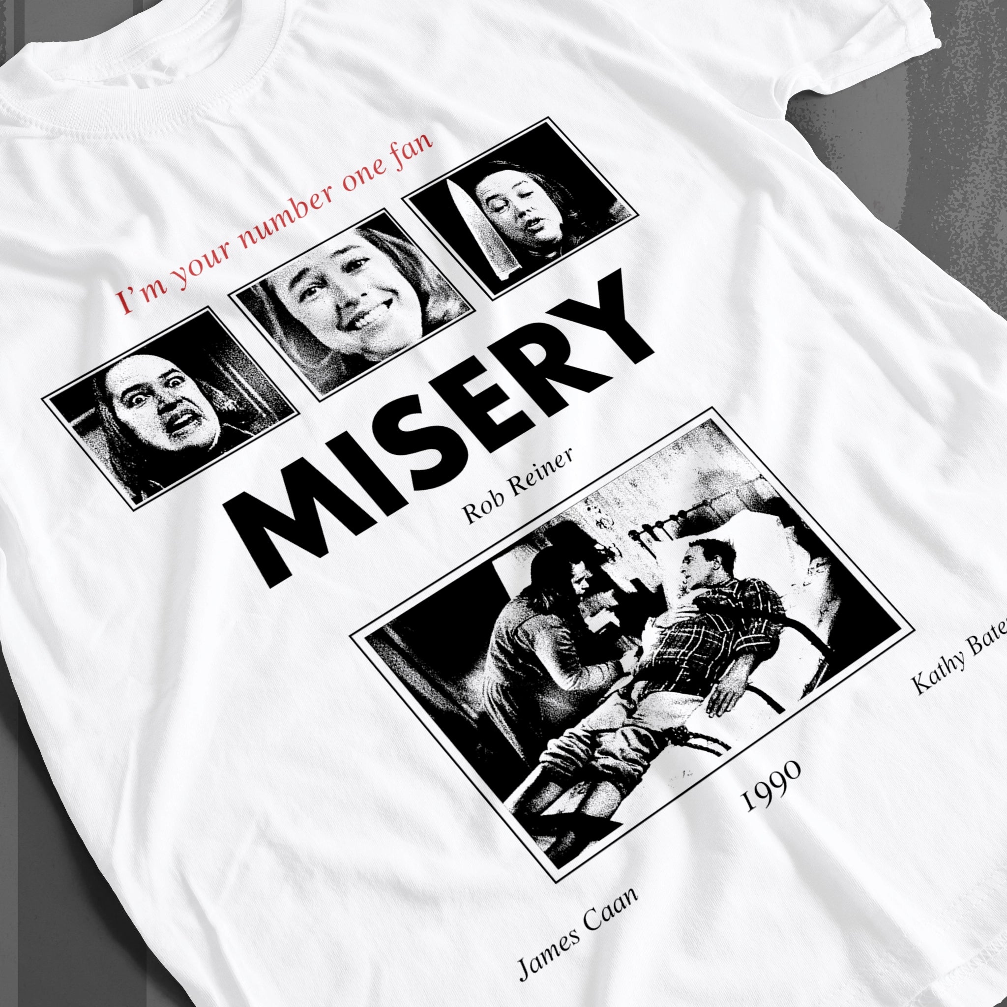 Camiseta Unisex - MIsery - 1990